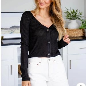 NWT Free People Game On Cardigan